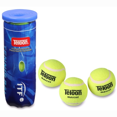 Купить Мяч для большого тенниса Teloon 616Т Р3  (3 шт) в Пугачёве 