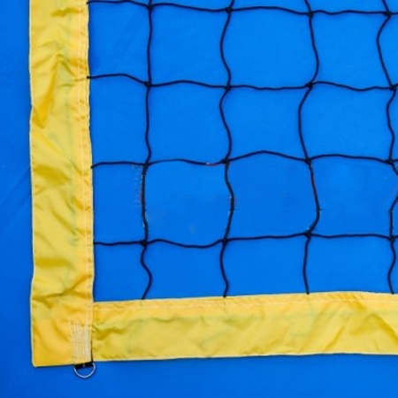 Купить Сетка для пляжного волейбола, обшитая с 4-х сторон, Д 2,2 мм в Пугачёве 