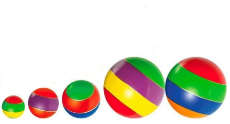 Купить Мячи резиновые (комплект из 5 мячей различного диаметра) в Пугачёве 